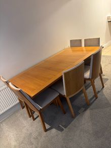 Skovby Danish Hardwood Expandable table