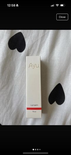 Ayu lip balm rose