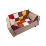 Muti Colour Sofa Bed Image 2