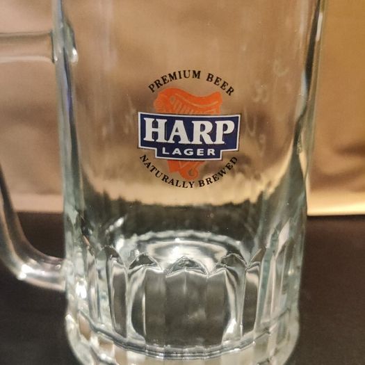 Harp Larger Glass Tankard