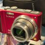 Panasonic LUMIX DMC-TZ10 12.1MP Digital Camera 12x Optical Zoom Red/ Excellent Image 4