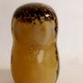 Vintage Wedgewood Hand Blow Glass Owl Paperweight. Signed. Image 8