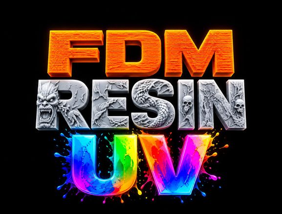 Custom 3D Printing & Full-Colour UV Printing - FDM & Resin