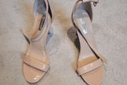 Ladies nude heels size 4