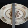 Beautiful Set of Three Vintage Graduated Wade Platters in the Meadow Pattern Image 8
