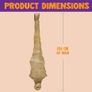 47inch Halloween Decorations Light Up Hanging Cocoon Corpse for Halloween Indoor and Outdoor Decorations Image 4