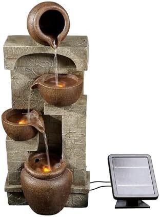 Solar Powered Water Feature