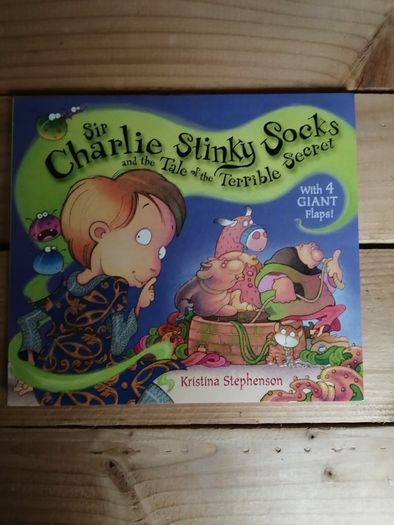Sir Charlie Stinky Socks books by Kristina Stephenson