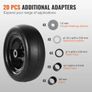 Lawn Mower Tires with Rim, 11x4-5" Tubeless Tractor Tires, 2-Pack Tire and Wheel Assemby, Flat-free PU Tire, 3.4" Centered Hub, 3/4" Bushing Size Image 6
