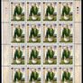 2003 Ireland St Patrick's Day (41c St. Patrick, 50c Cathedral & 57c Parade) Commemorative Stamp Sheetlet Plate 1A1A1A1A Mint Never Hinged (MNH) Image 2