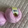 Pink Cotton and Viscose Yarn Image 2
