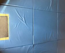 Sensory room floor mats. Real leather.