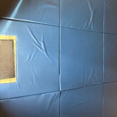 Sensory room floor mats. Real leather.
