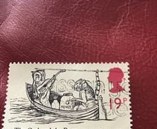 British stamp- The Owl and the Pussycat