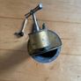 This is an antique  Dr. Eguisier brass irrigator, a medical instrument patented in 1843. Image 2