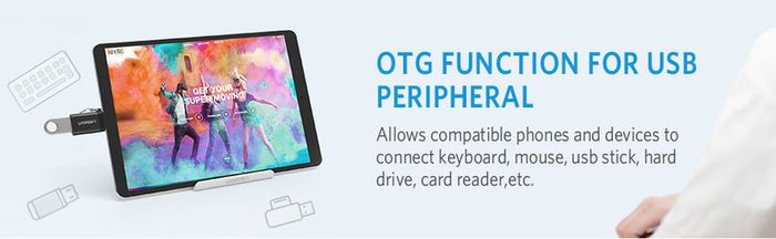 2 X Ugreen USB 3.1 Gen 2 (10 Gbps) Type-C (Male) to Type-A (Female) OTG Adapter/Convertor (Brand New/Warranty)