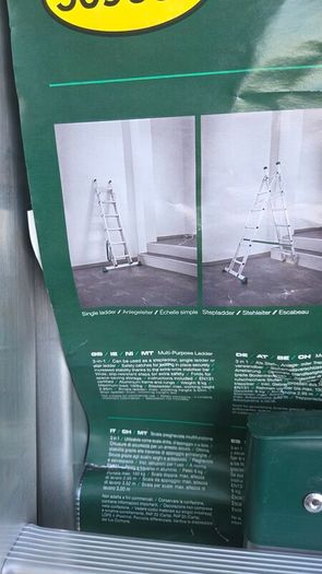 aluminium multi function ladder