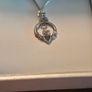 ladies silver chain and pendant Image 7