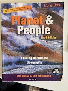 Planet & People Leaving Cert Geography, Core Book Third Edition