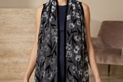 2 X Basta Cosi 5ft Italian Designer Scarves