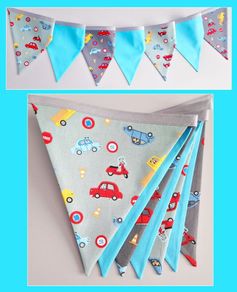 Beautiful Means of Transport Bunting