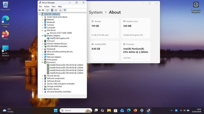 DELL Windows 11 Laptop - 13.3 8gb ram 128gb SSD - School Kids ROBLOX Travel College ++FREE DELIVERY++