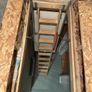 Timber loft ladder / folding stairs Image 5