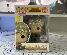 FUNKO POP! Katsuki Bakugo metallic my hero academia #249