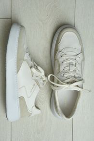 Gant Custly White Suede & Leather Sneakers, Size EU 40 (UK 6.5)