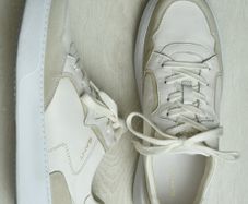 Gant Custly White Suede & Leather Sneakers, Size EU 40 (UK 6.5)