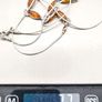 Natural Cognac Baltic Amber And Sterling Silver Necklace Image 8