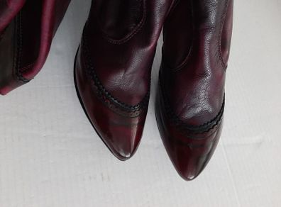 New genuine leather knee high boots