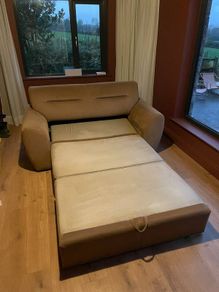 Sofa bed with mattress