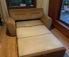 Sofa bed with mattress