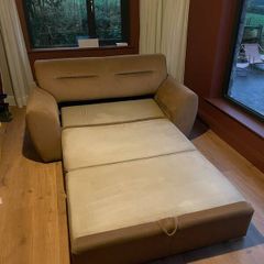 Sofa bed with mattress