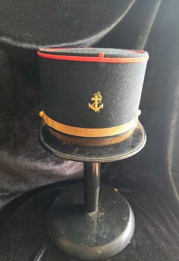 French Marine Officer Kepi