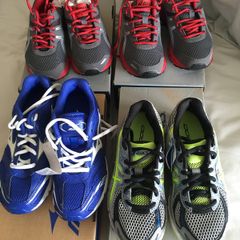 Kids Runners Trainers Mizuno Asics Brand New  UK 1  UK 2