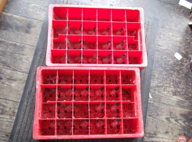 2 vintage coca cola crates