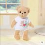 Baby Born Teddy Bear Plush With White Tshirt Image 8