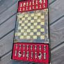 Manopoulos Greek Roman Period metal chess set Image 2