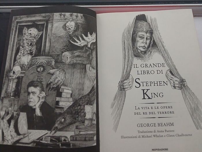 Il grande libro di Stephen King George Beahm Italian Hardback Mondadori 2021