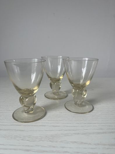 3 Vintage Glasses