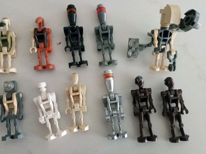 Lego star wars minifigure droid bundle