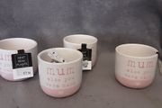 Miniature Ceramic Planter Pots x 4 .. Final Price Drop