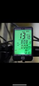 100% Brand-new Waterproof Auto Bike Computer Light Mode Touch Wired Bicycle Computer Cycling Speedometer with LCD Backlight