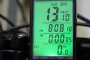 100% Brand-new Waterproof Auto Bike Computer Light Mode Touch Wired Bicycle Computer Cycling Speedometer with LCD Backlight