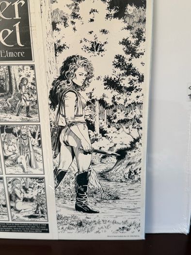 Larry Elmore - Silver Steel. Portfolio. 1990's.