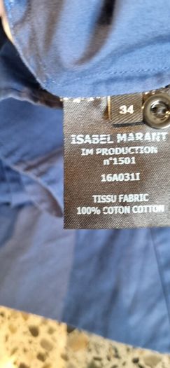 Isabel Marant Mainline blue cotton dress