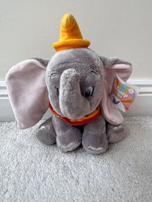 Disney Baby Dumbo Plush Soft Medium 25cm. Rainbow Designs Circus Dirty Please see photos