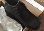 Brand new leather shoes